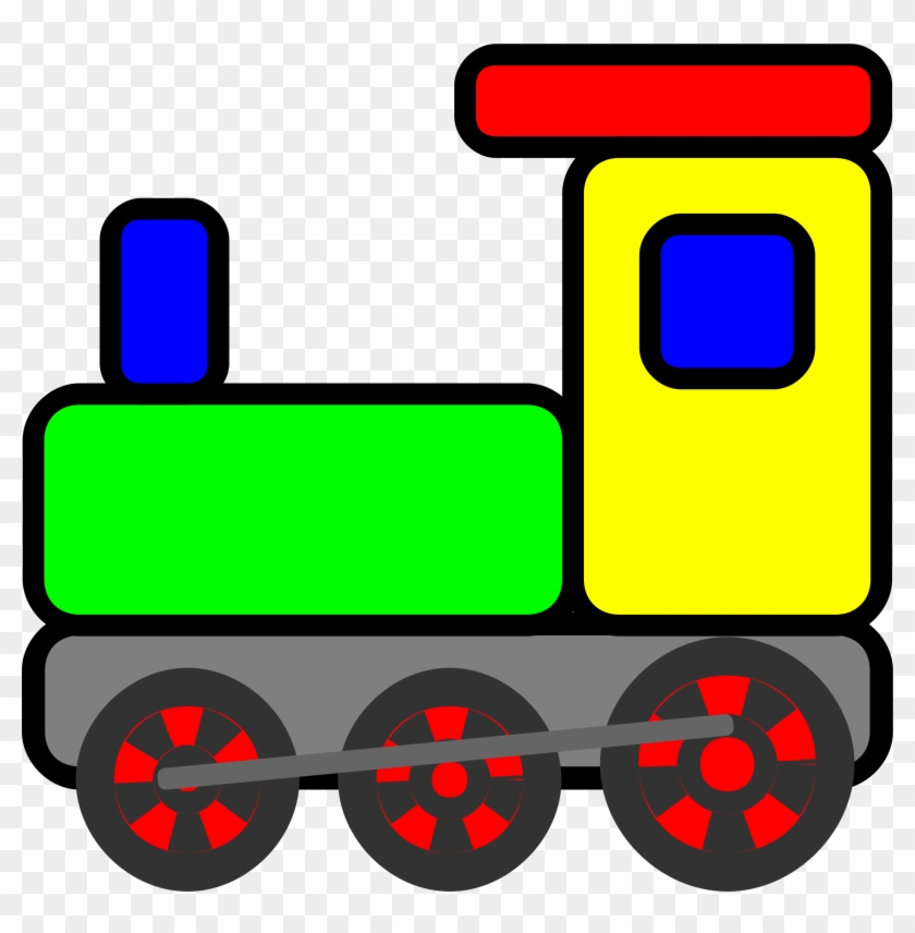 Clipart - Clip Art Toy Train #312701