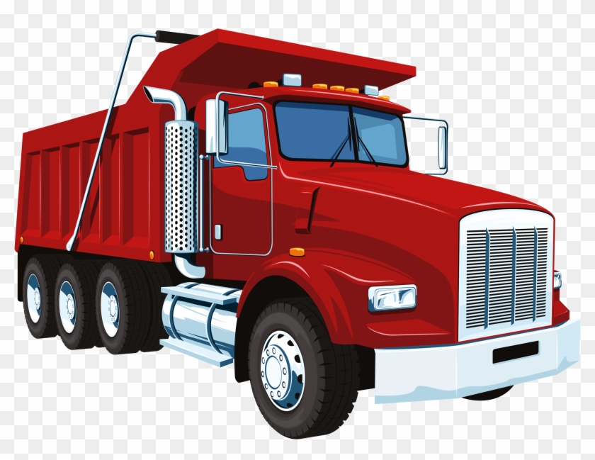 Яндекс - Фотки - Red Dump Truck Clipart #313093