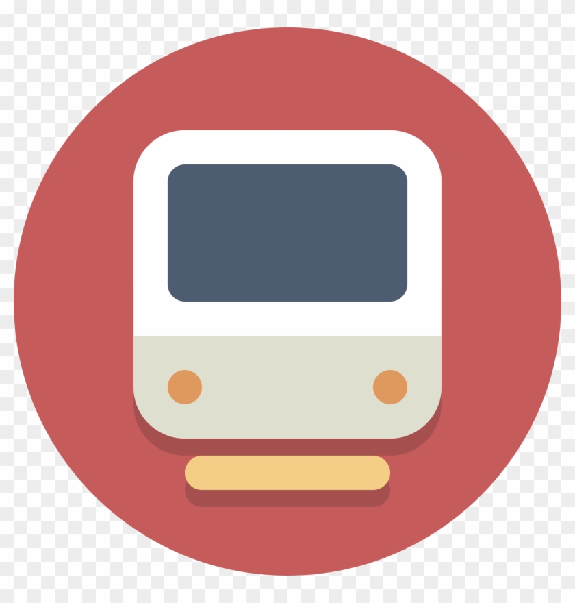 Circle Icons Train - Train Icon Png #313282