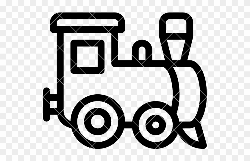 Pin Train Outline Clip Art - Train Outline Transparent #313321