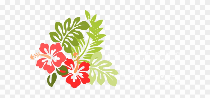 Flores Clip Art - 3drose Llc 8 X 8 X 0.25 Inches Mouse Pad, Hawaiian #313371
