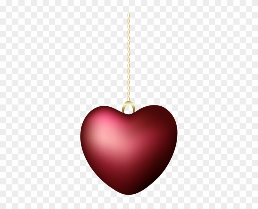 Clip Art - Hanging Heart Png #313460