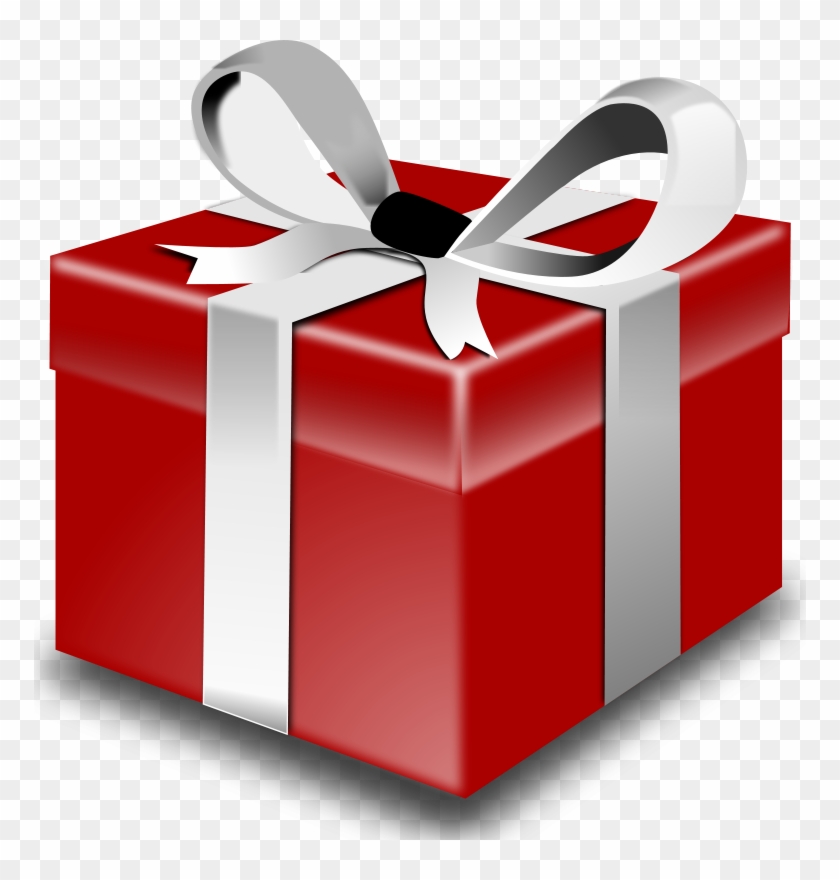 Free Red Present - Present Clip Art #313545