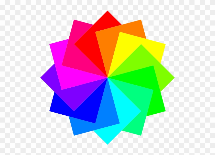 Square Clipart Rainbow - Free Vector Png Square #313999