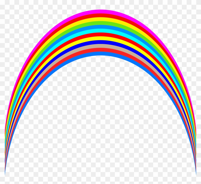 Rainbow Color Clip Art - Rainbow Color Clip Art #314355