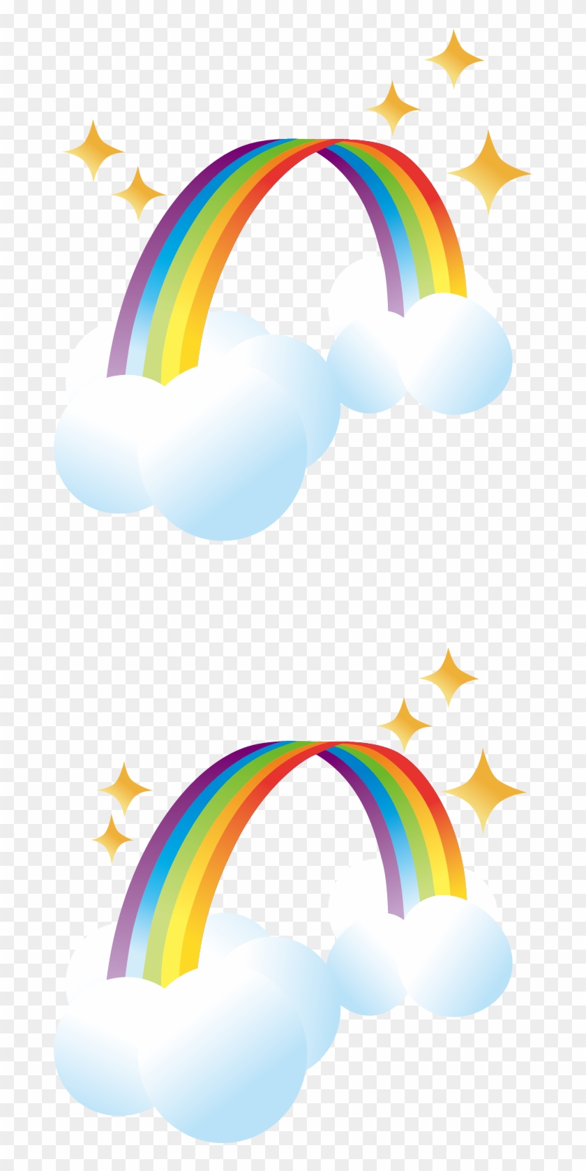 Cartoon Rainbow Clip Art - Cartoon Rainbow Clip Art #314545