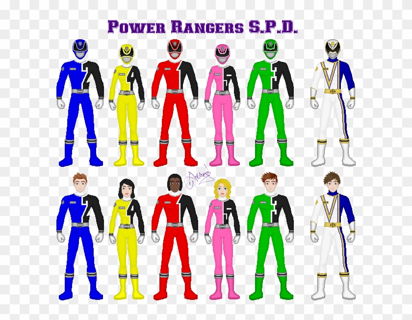 Power Rangers Dino Thunder By Ameyal On Deviantart - Cartoon Power Rangers Spd #314682