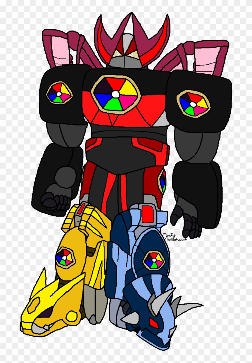 Dino Megazord By Mf217 - Cartoon #314776