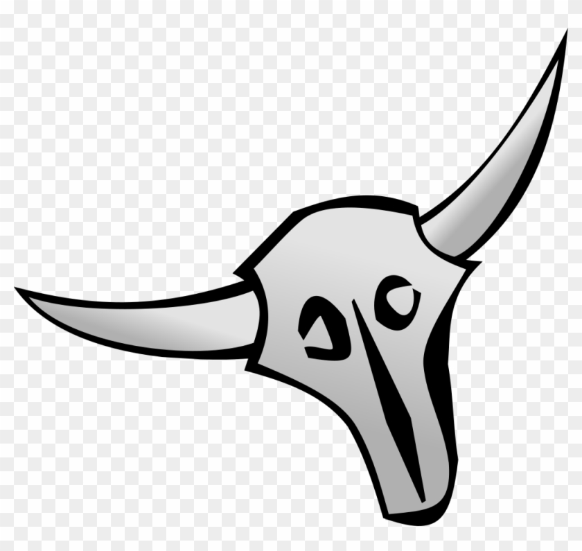 Minimalist Cattle Skull - Cattle #314800