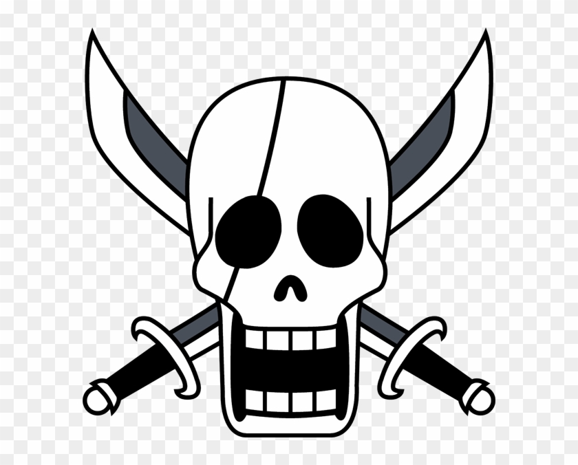 Gold Pirates Skull - One Piece Shanks Flag #314831
