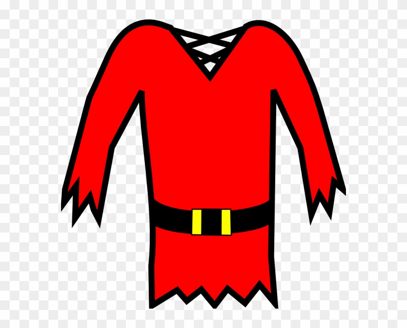 Red Pirate Shirt 2 Clip Art At Clker - Red Pirate Shirt 2 Clip Art At Clker #314901