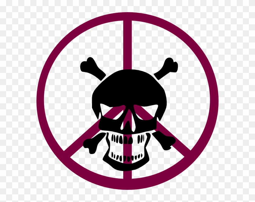 Peace Skull Clip Art - Skull Purple Watercolor Shower Curtain #315099