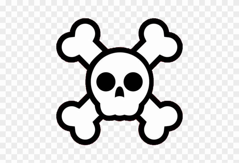 Skull And Crossbones Cartoon Clip Art - Skull And Crossbones Cartoon Clip Art #315144