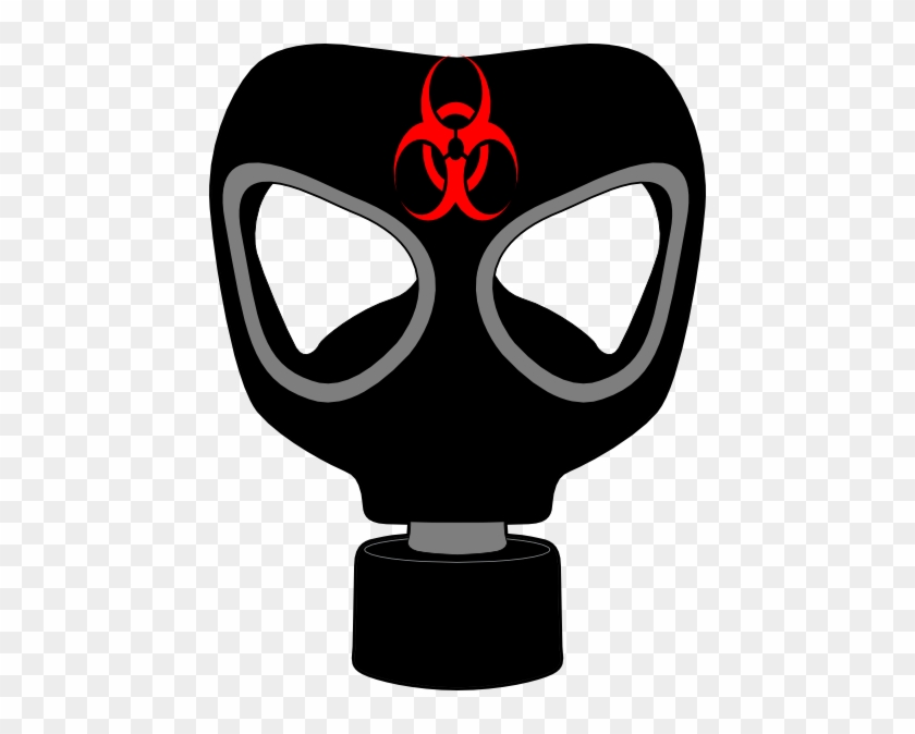 Masks Clipart Biohazard Pencil And In Color Masks Clipart - Gas Mask Skull Png #315203