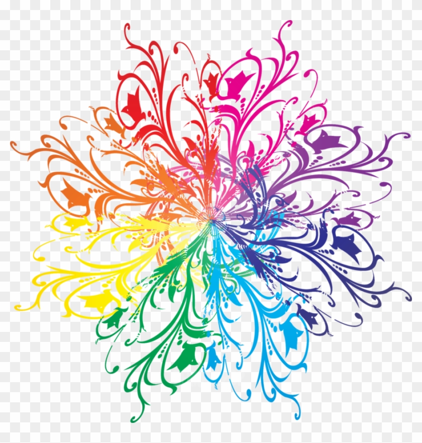 Circle Floral - Circle Floral #315955