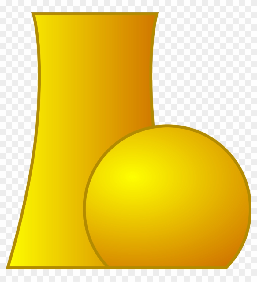 File - Icon Nuclearpowerplant-yellow - Svg - Clip Art #315966