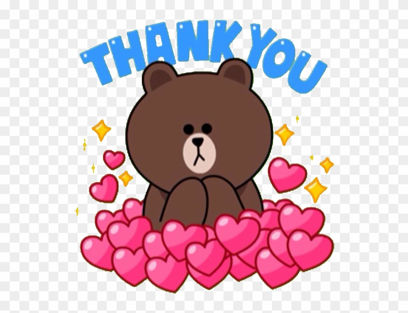 Line Sticker Line Sticker - Line Thank You Sticker #316168