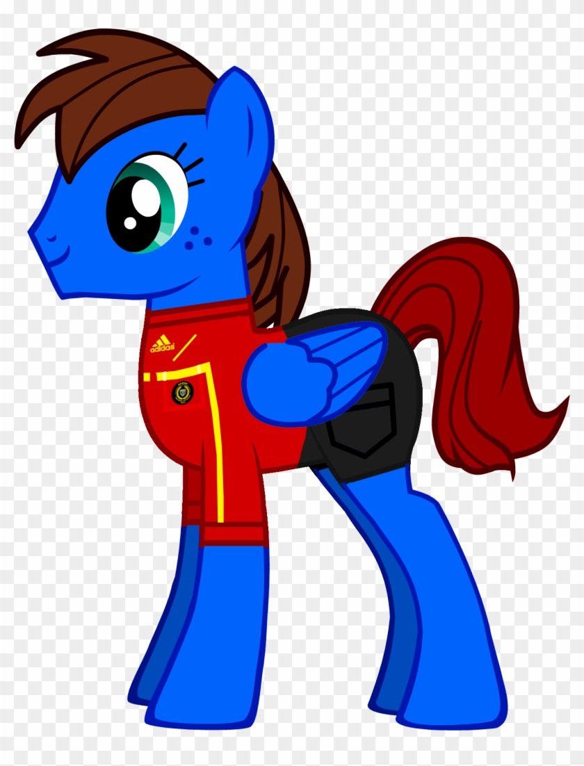 Irl, He's A Soccer Referee - Thomas The Tank Engine As A Pony #316822