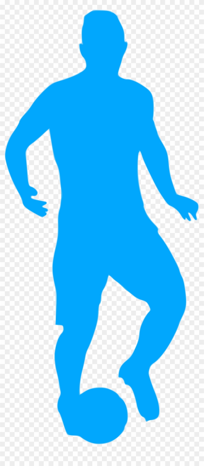 This Free Icons Png Design Of Silhouette Football 29 - Football Player In Vector Png #317166