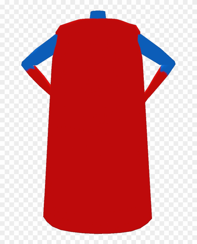 Supergirl Beta Top Cape Gloves Back - Supergirl #317302