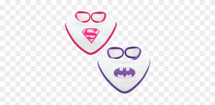 Image - Bumkins Dc Comics Bandana Bib, Superman Pink, 0-9 Months #317305