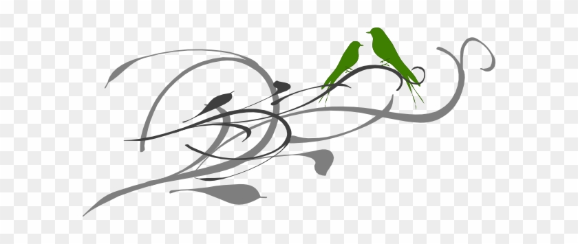 Love Birds Clip Art - Clip Art #317489