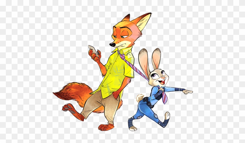 Zootopia Images Nick And Judy Hd Wallpaper And Background - Nick And Judy 2d #317852