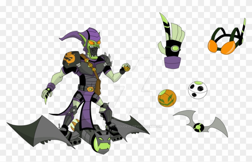 Ultimate Spider Man Fan Art Download - Green Goblin Redesign Deviantart #317903