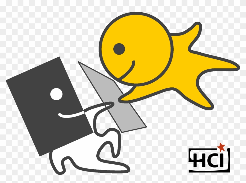 Among Various Areas In Hci, We Mainly Work On New Interaction - Human Computer Interaction Logo #318118