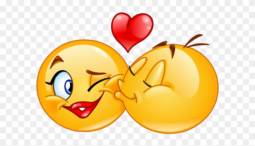 Background, Emoji, Emoticon, Kisses, Pretty, Swag, - Kiss Smiley #318797