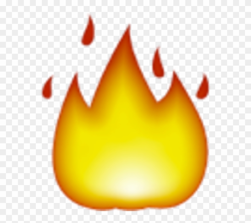 Fire Emoji 128 - Fire Emoji With Transparent Background #318845