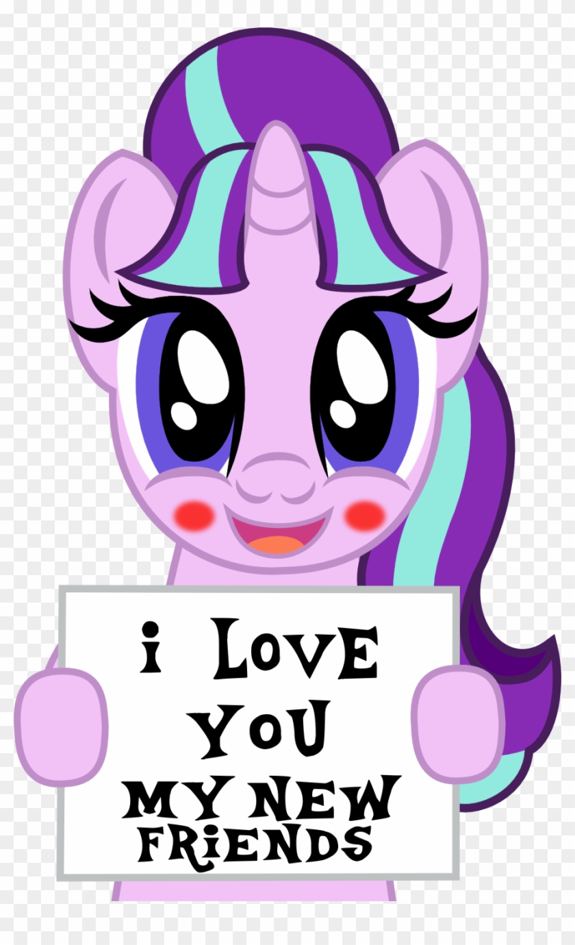 Starlight Glimmer Loves Her New Friends By Nupiethehero - Moose #318861