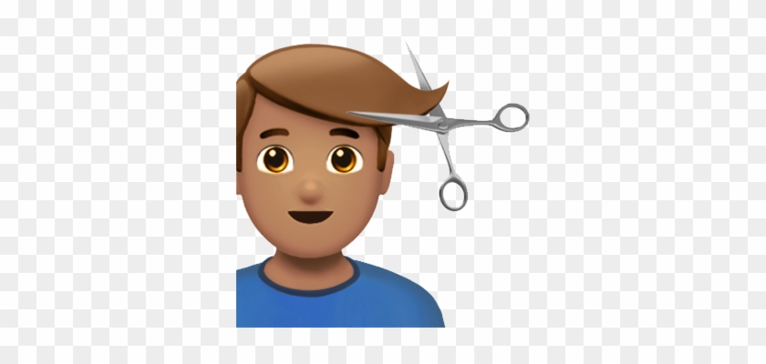 Check - Boy Haircut Emoji Png #318925