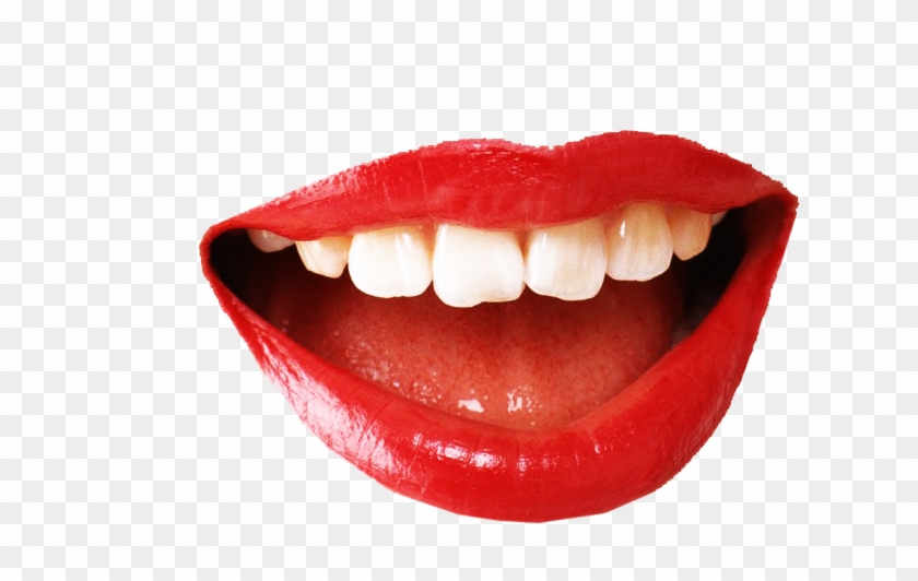 Lips Transparent Png Sticker - Smiling Mouth Png #319028