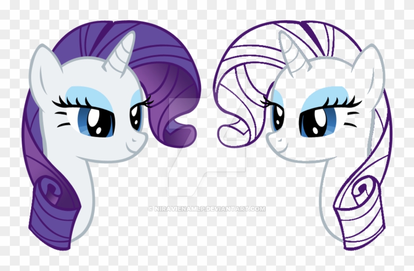 Rarity Vector By Niravienamlp - Comics #319092
