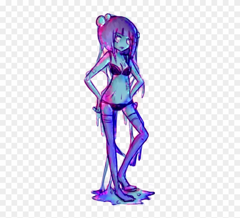 Slime Girl By Alchemist-l - Sexy Anime Slime Girl #319409