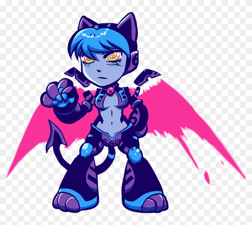 Devil Mecha Cat Girl By Angieness - Mecha Cat Girl #319410