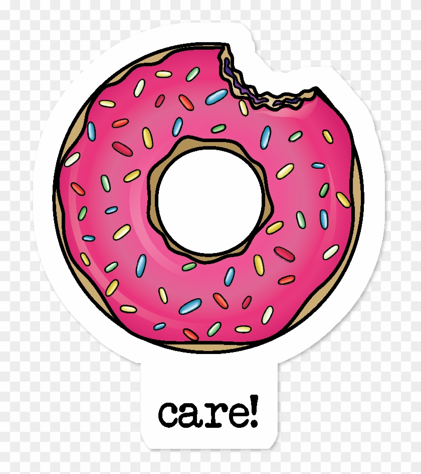 Donuts Sticker Adhesive Redbubble - Donuts Sticker Adhesive Redbubble #319574
