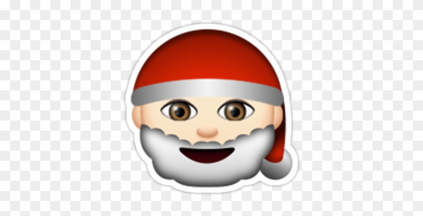"emoji Santa Asian" Stickers By Emoji Xmas Redbubble - "emoji Santa Asian" Stickers By Emoji Xmas Redbubble #319577