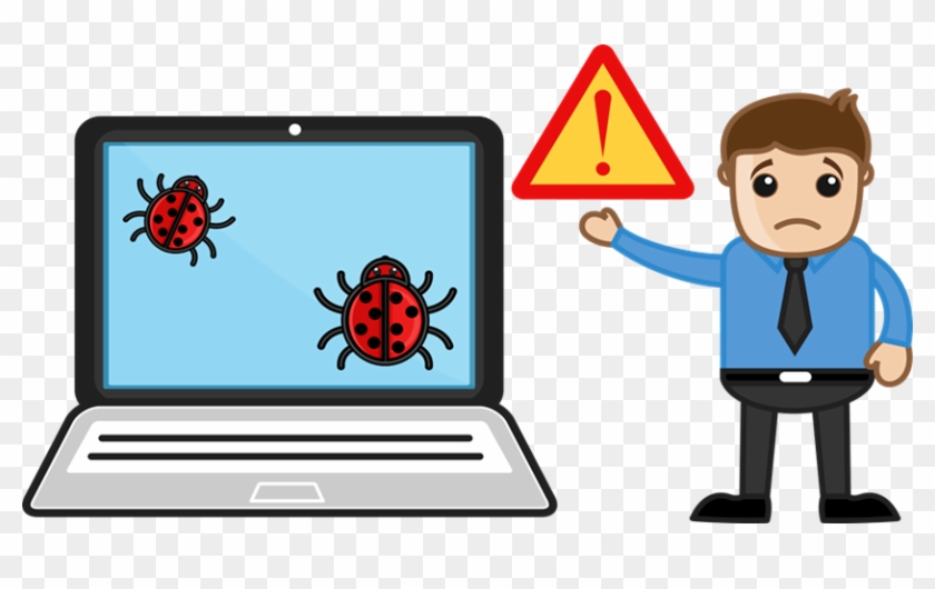 Cliparts Computer Viruses - Computer Affected By Virus #319692