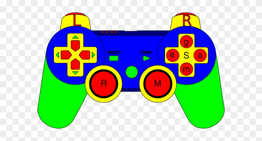 Ps3 Controller In Cartoon #319983