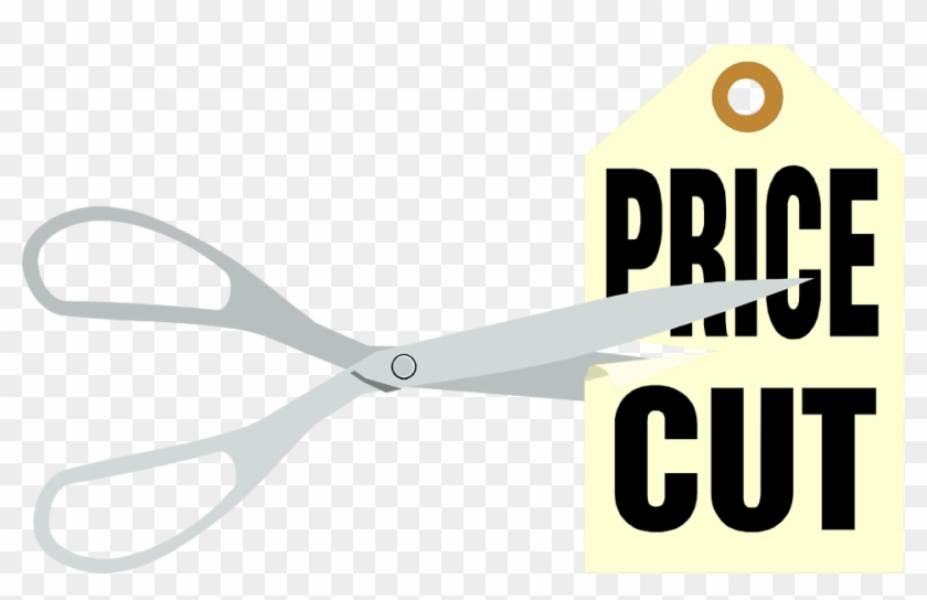 Price Cut Free - Cut Price Tag Png #320051