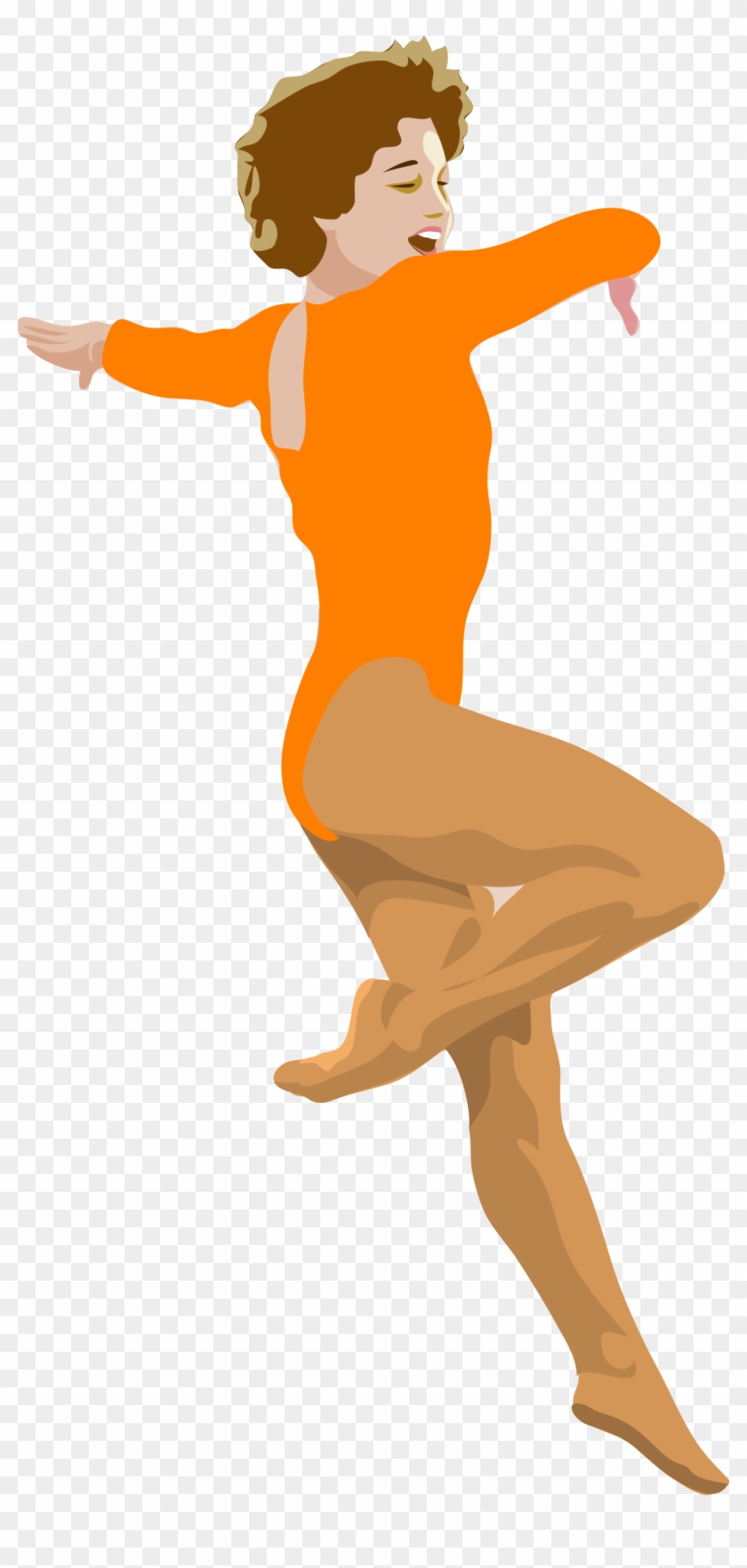 Clipart Architetto Ballerina - Cartoon Boy Doing Ballet #320156