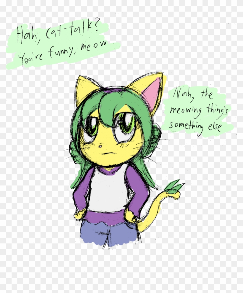 Anonymouswhy Do You Meow Occasionally Whilst Talking, - Cartoon #320478