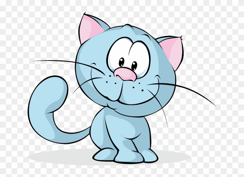 British Shorthair Kitten Cartoon Illustration - British Shorthair Kitten Cartoon Illustration #320537