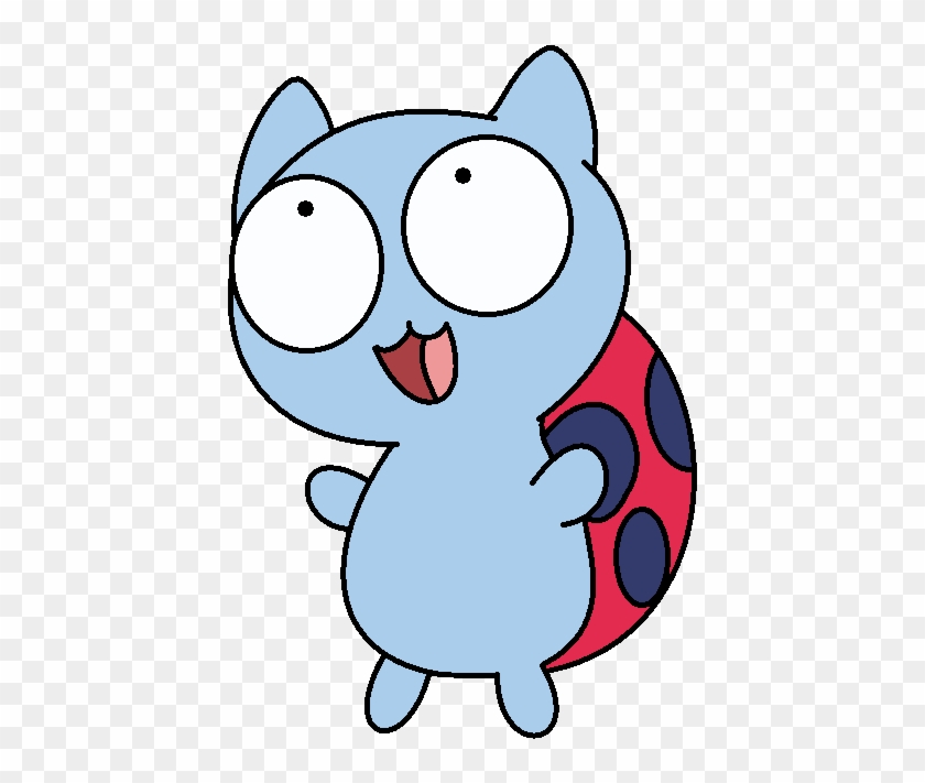 First Catbug Drawing By Rosa The Clefairy - Easy Drawings Of Catbug #320658