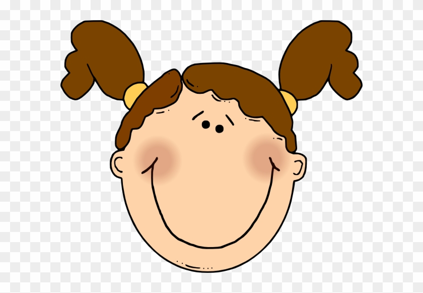 Cartoon Girl Face #321238