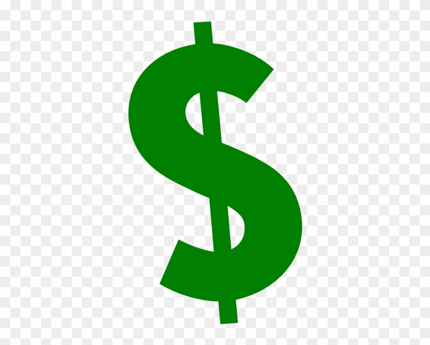Small Gold Dollar Sign Clipart - 2 Dollar Sign Png #321390
