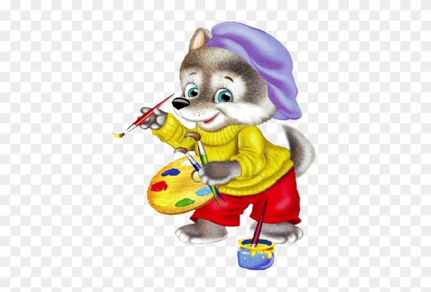 Cartoon Wolf Clip Art Image - Cartoon #321588