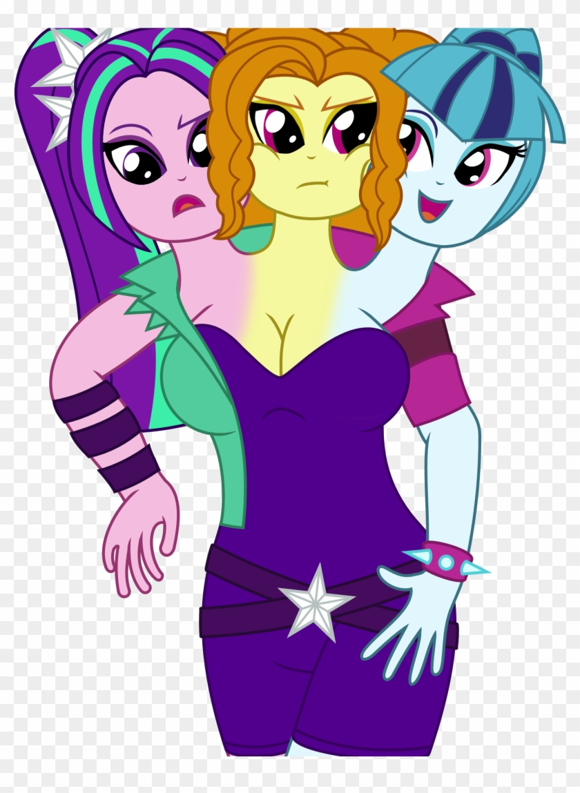 Mlpconjoinment The Dazzlings Conjoined By Mlpconjoinment - Comics #321696